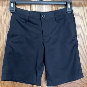 Under armor youth golf shorts.